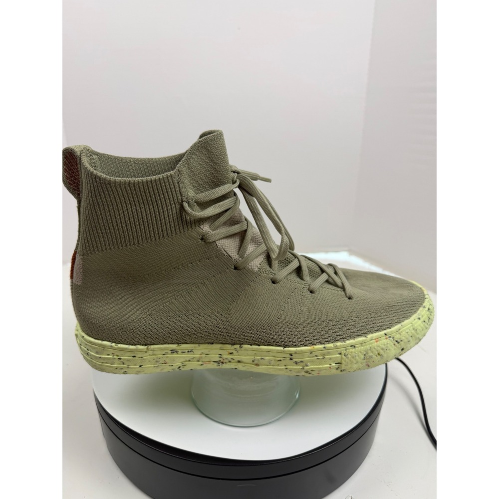 Converse Chuck Taylor All Star Crater Knit Olive Green Mens 8.5 W10.5 High Ankle - Picture 7 of 16